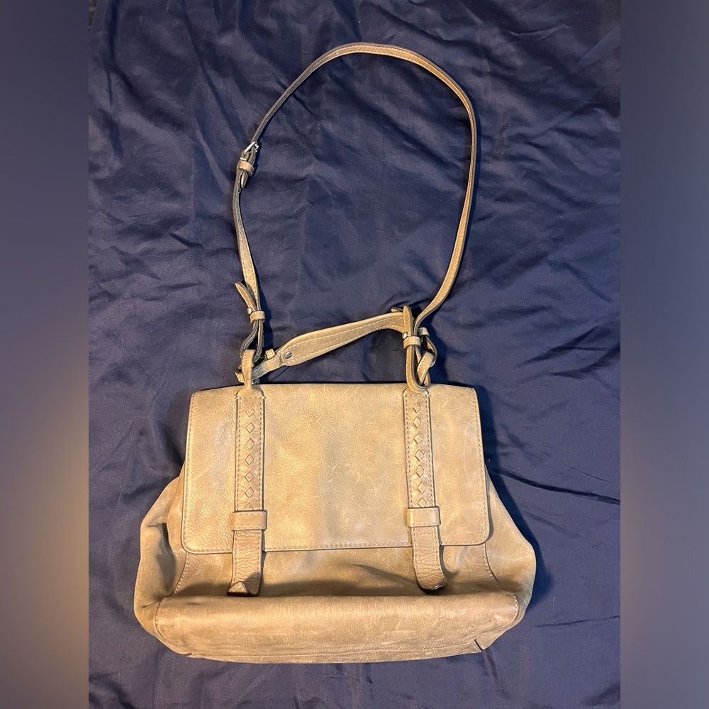 Frye Blush Leather Crossbody Bag